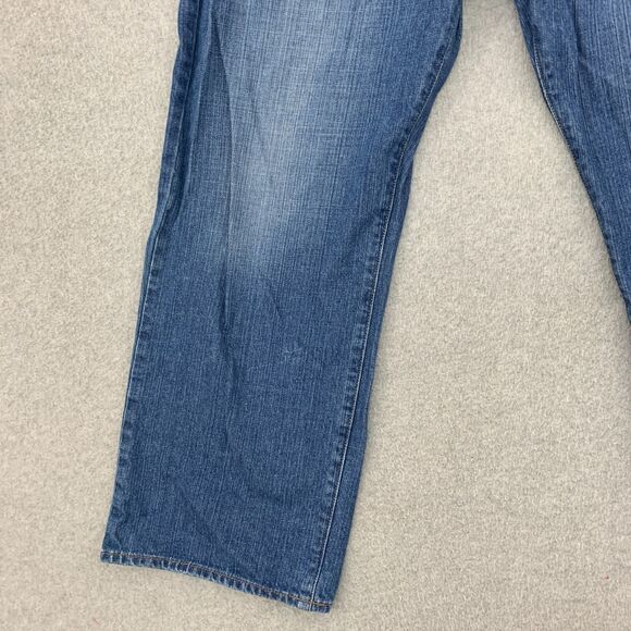 Lucky Brand Jeans Mens Size 38x30 (actual) Short Straight Leg Cotton Distressed - Picture 3 of 16